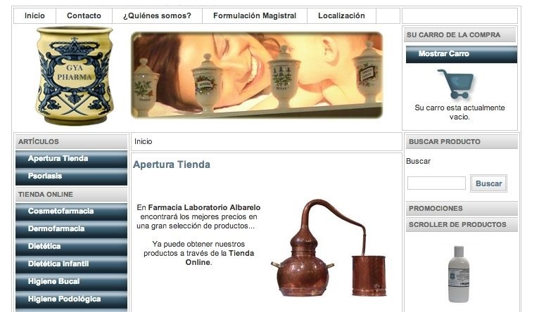 Nuevo diseño página web